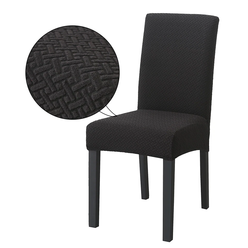 6xStretch Dining Chair Cover Removable Chair Slipcover for Hotel Banquet Wedding - Image 3 of 4