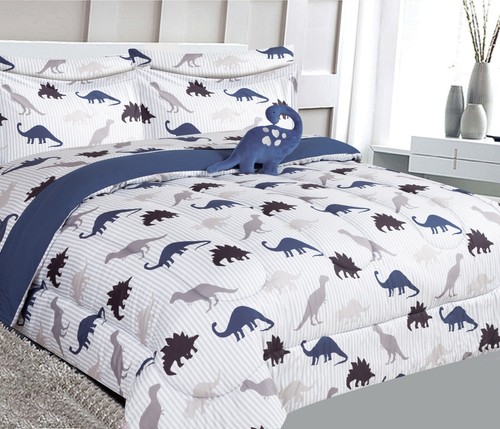 6PC BEDROOM KIDS BED IN A BAG COMFORTER + SHEET COMPLETE BEDDING SET TWIN SIZE - Picture 12 of 36