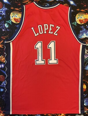 Adidas NBA New Jersey Nets Brook Lopez Basketball Jersey | eBay
