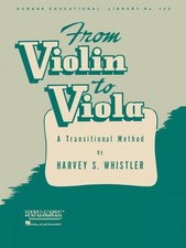 From Violin to Viola A Transitional Method Instructional Book NEW 004472770