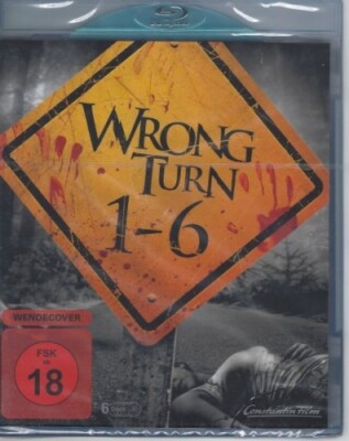 Wrong Turn 1-6 - (6 BluRay) - Neu / OVP