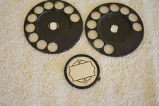 Automatic Electric Telephone Dial Fingerwheels and Number ring