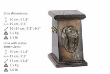 Dackel, Urne, Kalte Bronze, ArtDog, DE, Type 3