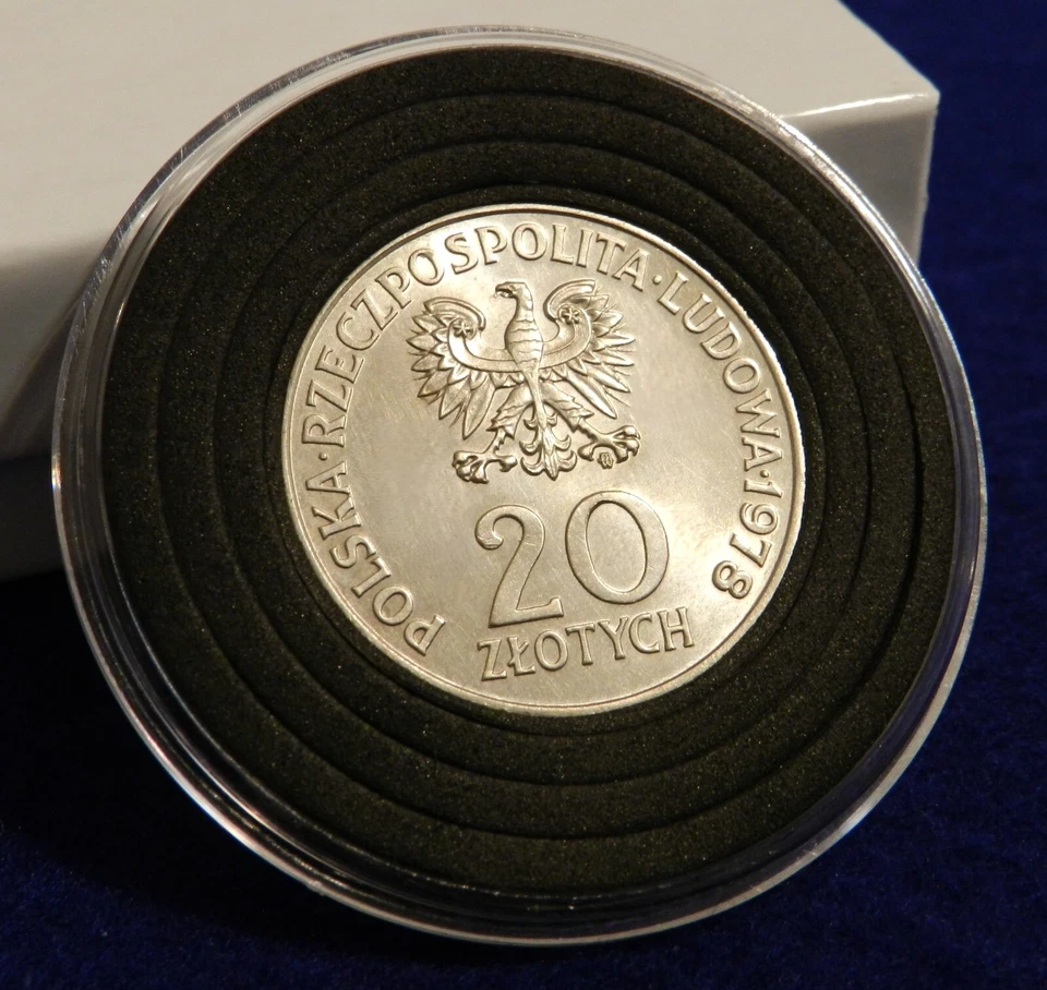 1978 Poland 20 Zlotych - Astronaut - Fantastic Coin - See PICS - Image 2 of 2