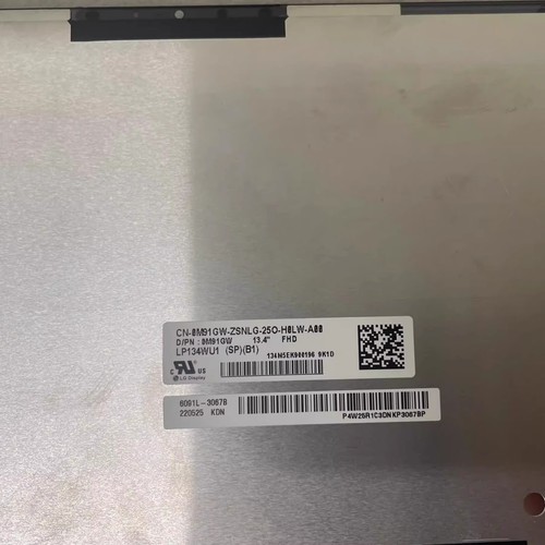 13.4" WUXGA LAPTOP LCD SCREEN ASSEMBLY F DELL XPS 13 Plus 9320 LP134WU1-SPB1 - Picture 4 of 7