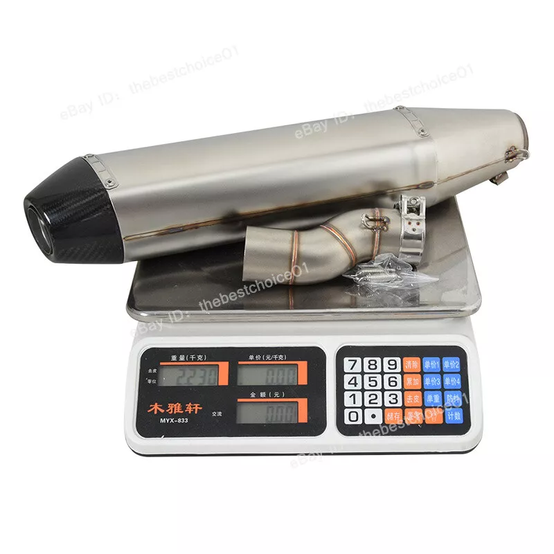 Sistema de tubo de escape de tubo medio modificado para 690 Enduro R/690 SMC R 2008-2018 Foto 4 de 4