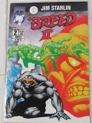 Breed II #2 Dec. 1994 Malibu Comics