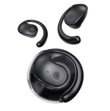 Bluetooth Earbuds Hook Style Wireless Music Headphones In Ear Black w/ Case New