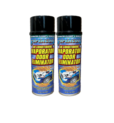 6984 - SUPERCOOL AIR CONDITIONING EVAPORATOR ODOR ELIMINATOR 17OZ CAN - 2 PACK