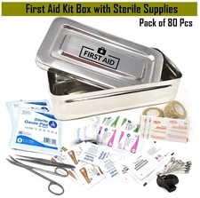 Personal First Aid Kit - Emergency Trauma Supplies - Auto Medical Kit - IFAK