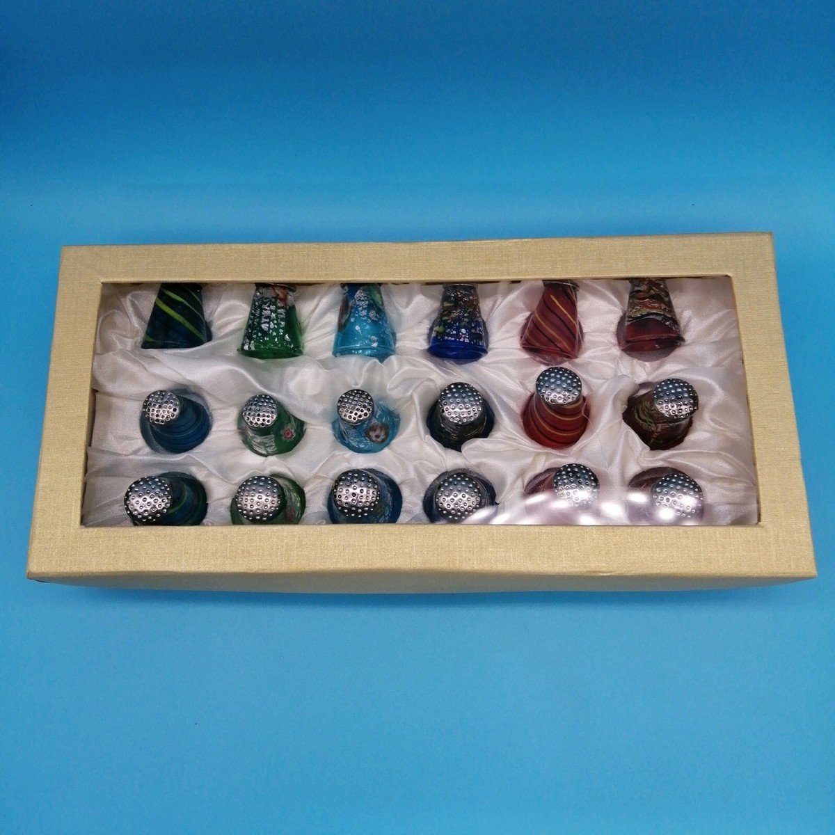 Sourcing Map 1600 Perline In Vetro, 2 Mm, 11/0, Mini Perline - Foto 8