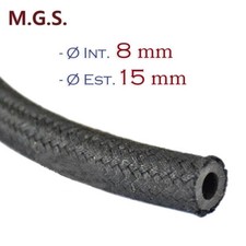 TUBO CARBURANTE TELATO ESTERNO FORO INTERNO 8MM (Quantità al metro) BIR 51929