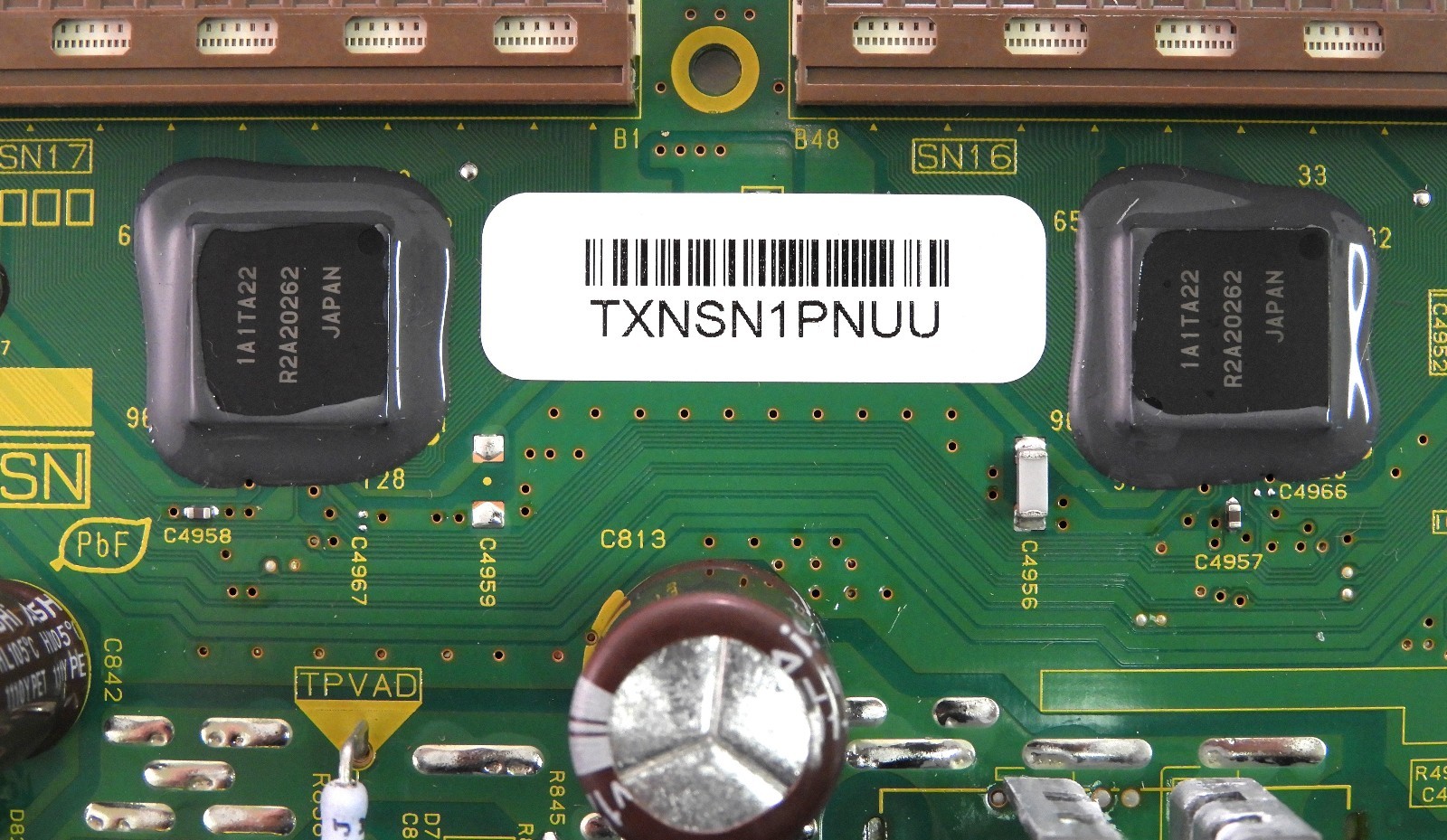 TESTED! PANASONIC TC-P4632C MAIN BOARD A BOARD TNPH0911 Suffix: AQ,TNPH0911AQ eB