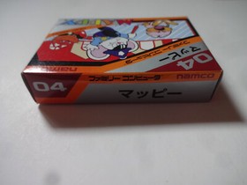 MAPPY Famicom Mini GAMEBOY ADVANCE 2004 GBA Action Game w/Box Manual From Japan