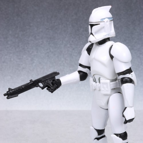 Star Wars Clone Wars Super Poseable CLONE TROOPER Army of The Republic # 50 - Picture 3 of 5