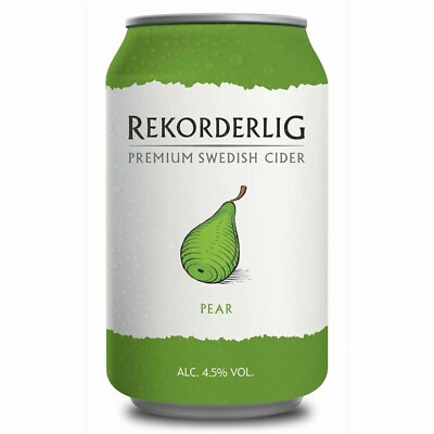 Rekorderlig DPG Pear Premium Cider 4,5% vol 24 x 33cl Tray inkl. 6  Pfand