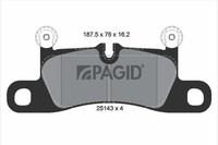 Bremsbelagsatz BremsklöTze FüR Porsche Cayenne 9YA 718 Boxster 982 911