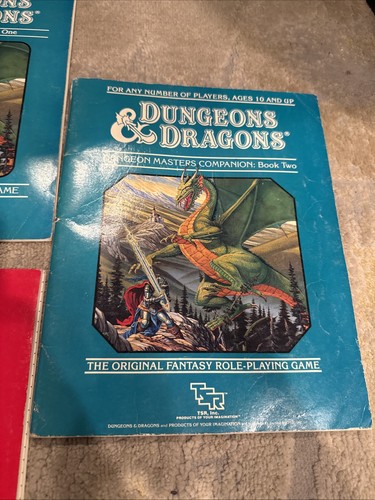 7 Dungeons & Dragons Books Lot Basic + Expert Rules TSR Rulebooks 1981 1st Print - Picture 5 of 21