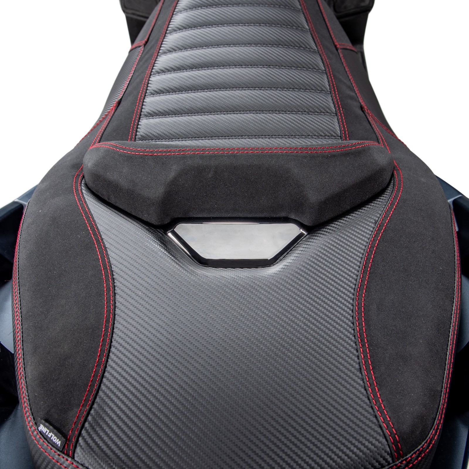 WOLFLINE Moto Driver Pillion Complete Seat For Yamaha X MAX YP 300 2018-2022