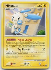 Pokemon Minun Rare Secret Wonders 32/132 LP Masakazu Fukuda on eBay