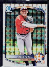 2025 Bowman Chrome #BCP-212 Caden Powell Prospects Geometric #/499