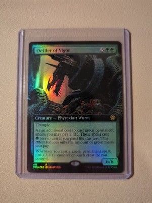 Magic: The Gathering - Defiler Of Vigor (412) - Arte Extendido