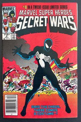 Marvel Super-Heroes Secret Wars #8 Venom Symbiote Marvel 1984 Comics Newsstand