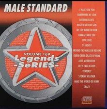 LEGENDS KARAOKE CDG DISC MALE STANDARDS 169 POP OLDIES SINATRA BING CROSBY CD