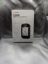 CS500 Bike Computer Wireless, 2.6 Inch LCD GPS Cycling Computer with Route Na...