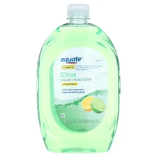 Equate citrus antibacterial liquid Hand Soap, 50 fl oz......