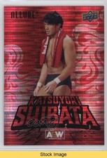 2024 Upper Deck Allure AEW Red Pulsar Katsuyori Shibata #66 READ 1i7h