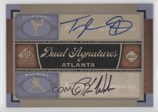 2012 SP Signature Edition Dual Signatures Tyler Stovall Ryan Weber Auto 2x6