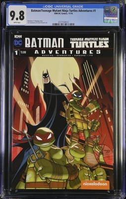 Batman/Teenage Mutant Ninja Turtles Adventures 1 CGC 9.8