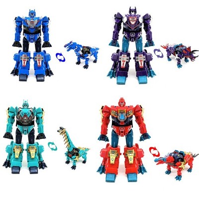 Transform Robot Action Figure Model Deformable Tyrannosaurus Gyro Toy Gift