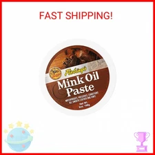 Fiebing's Mink Oil Paste weatherproofer/waterproofer for Boots, Shoes, & Leather