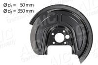 Spritzblech Bremsscheibe AIC 56579 Stahlblech FüR VW Golf 4 1J1 Bora 1 1J2 1J5 2