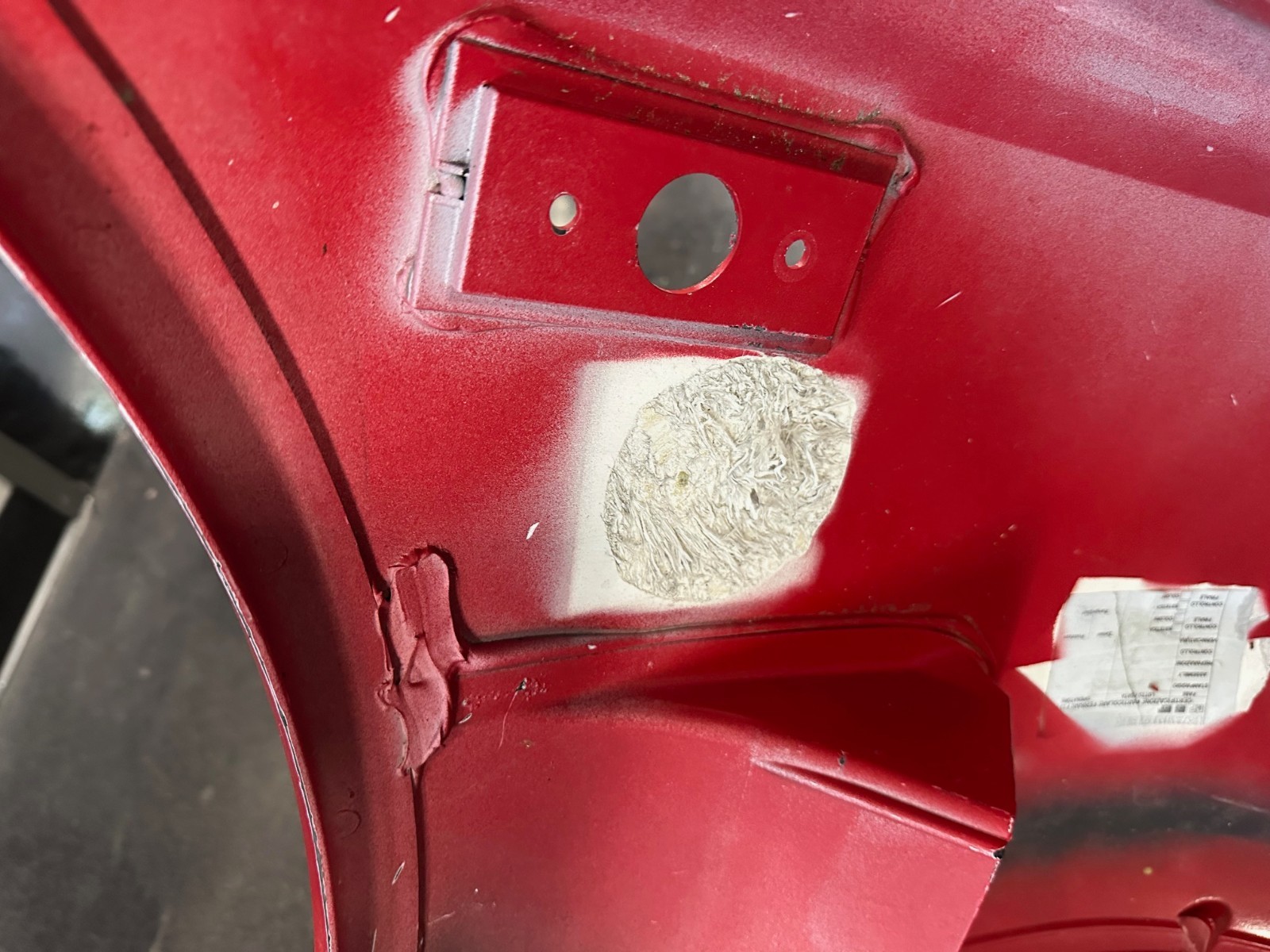 Ferrari 360, Front Bumper, Prior Repair, Slight Damage, Used, P/N 65005310