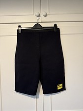 Zaggora Hot Pants Wetsuit Pants Neoprene Black Cycling Shorts size large