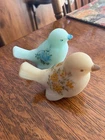 2 Fenton Birds Beautifully Painted