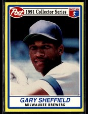 1991 Post Cereal #15 Gary Sheffield Baseball Card 1302S
