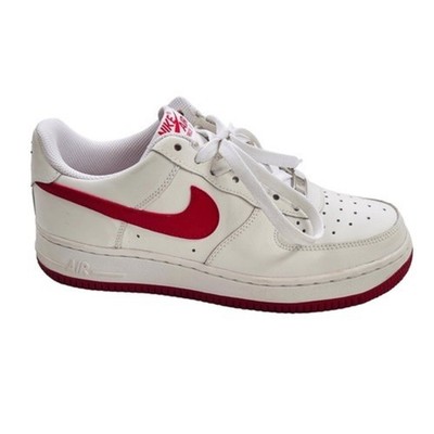 Nike Air Force 1 Low White Varsity Red 314192-164 Mens 5.5Y Womens 7 2008