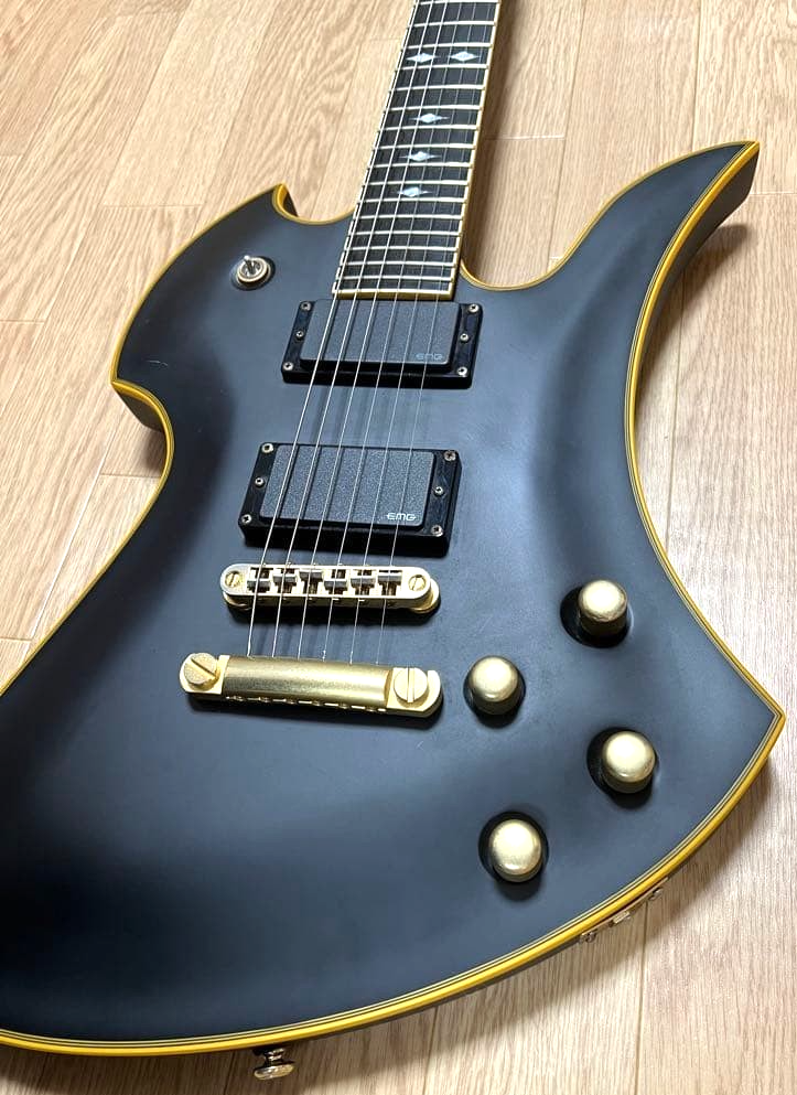 B.C.Rich Mockingbird Pro-X Guitar Matt Black EMG Pickup | eBay