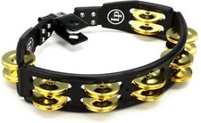 Latin Percussion Cyclops Jingle Tambourine - Brass/Black/Mountable
