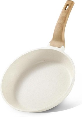 Non Stick Frying Pan Skillet, Omelet Pan, Healthy Non Toxic Granite Chef Pan, In