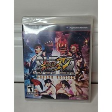 Super Street Fighter IV Arcade Edition Sony PS3 PlayStation 3 New Sealed Capcom