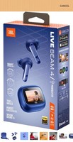 JBL Live Beam 4, True Wireless Earbud Headphones with Bluetooth, 48h Battery Lif