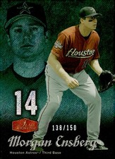 2006 Flair Showcase #156 Morgan Ensberg Legacy Blue #/150