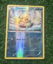 Pokemon Oshawott 30/114 XY Steam Siege Reverse Holo Basic 60 HP Water Gun