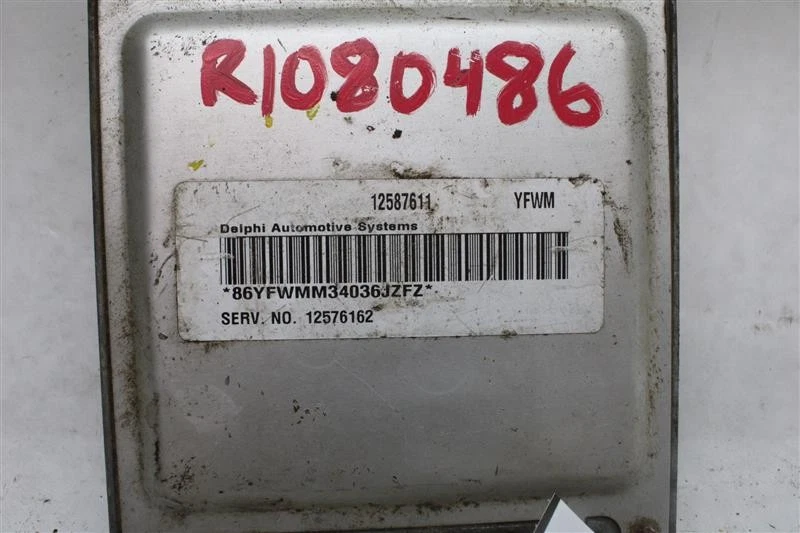 ECU ECM Alero Cavalier Malibu 2003 03 2004 04 2005 05 12576162 1080486 Foto 3 de 3