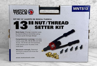 Matco Tools 13'' Nut/Thread Setter Kid - MNTS13 - NEW